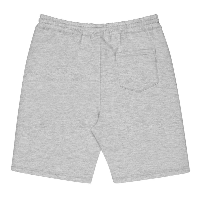 SVGE Collection Embroidered Fleece Shorts - Grey / Black - Savage Season Apparel Store