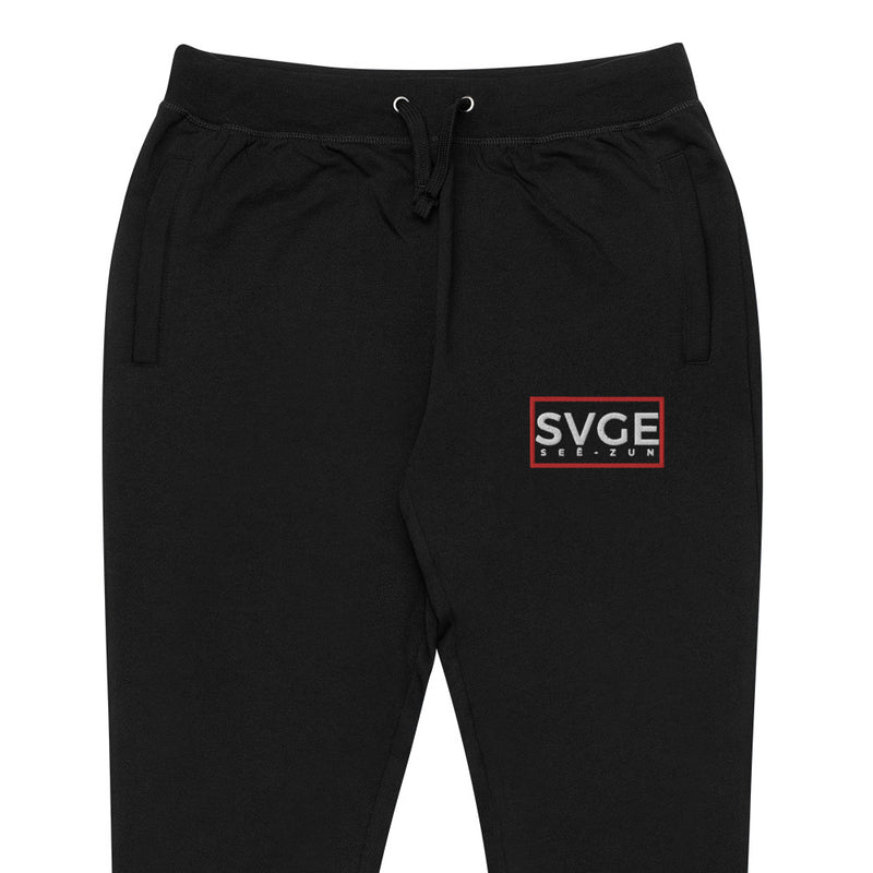 SVGE Collection Black Lifestyle Joggers - Savage Season Apparel Store