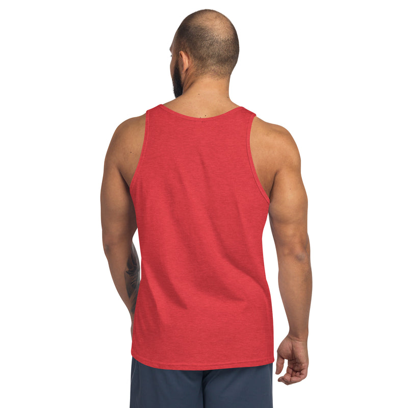 Signature SVGE Unisex Muscle Top - Harley Red - Savage Season Apparel Store