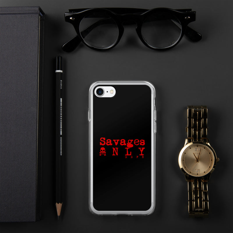 'Savages ONLY' iPhone Case - Savage Season Apparel Store