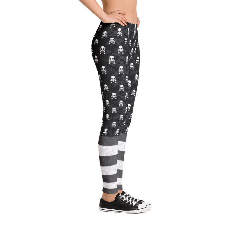 'Savages & Stripes' Leggings - Savage Season Apparel Store