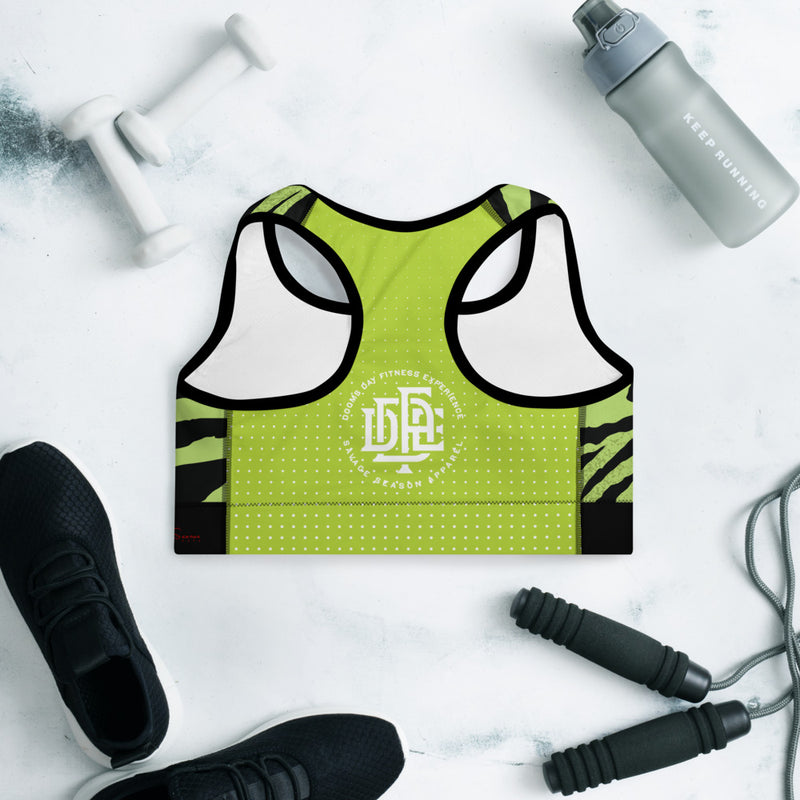 Premium Collection 'DDFE' Green Tiger Stripe Performance Top - Savage Season Apparel Store