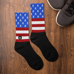 'Savages ONLY' PATRIOT Crew Sock - Savage Season Apparel Store