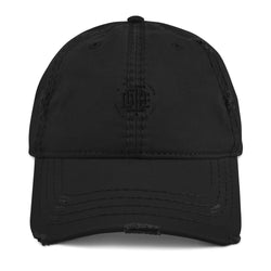 Premium Collection Blackout Distressed Dad Hat - Savage Season Apparel Store