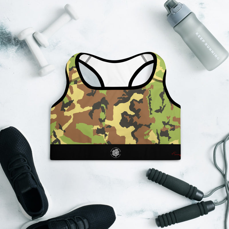Premium Collection 'DDFE' Army x Gold Performance Top - Savage Season Apparel Store
