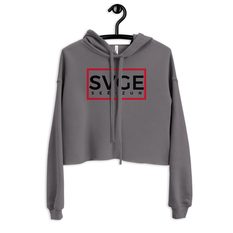 SVGE Collection Storm Crop Hoodie - Savage Season Apparel Store