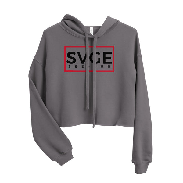 SVGE Collection Storm Crop Hoodie - Savage Season Apparel Store