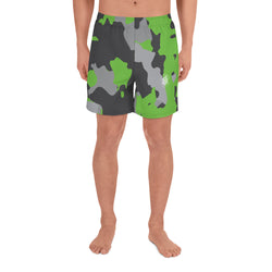 Premium Collection 'DDFE' Emerald Camo Hybrid Shorts - Savage Season Apparel Store