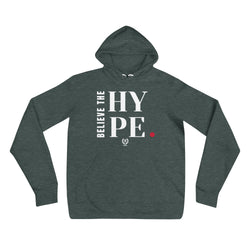'Believe The Hype' Forest x White Pullover Hoodie - Savage Season Apparel Store