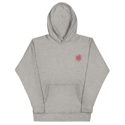 Premium Collection 'DDFE' Embroidered Heather Grey Hoodie - Savage Season Apparel Store