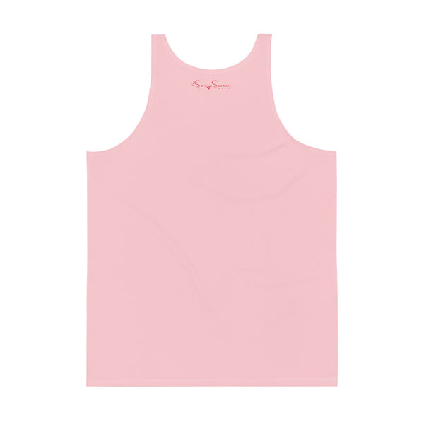 Premium Collection Pink Muscle Tank Top - Savage Season Apparel Store