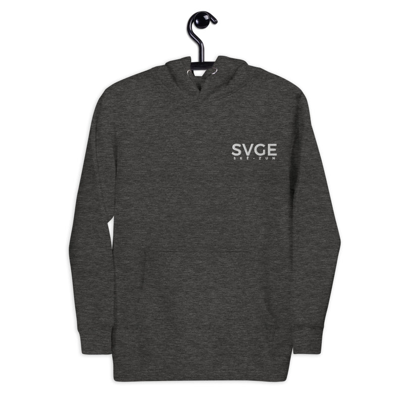 SVGE Collection Grey Lifestyle Hoodie - Savage Season Apparel Store