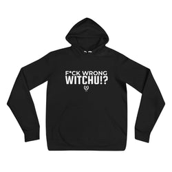 'F Wrong Witchu' Performance Pullover Hooded Sweatshirt - Savage Season Apparel Store